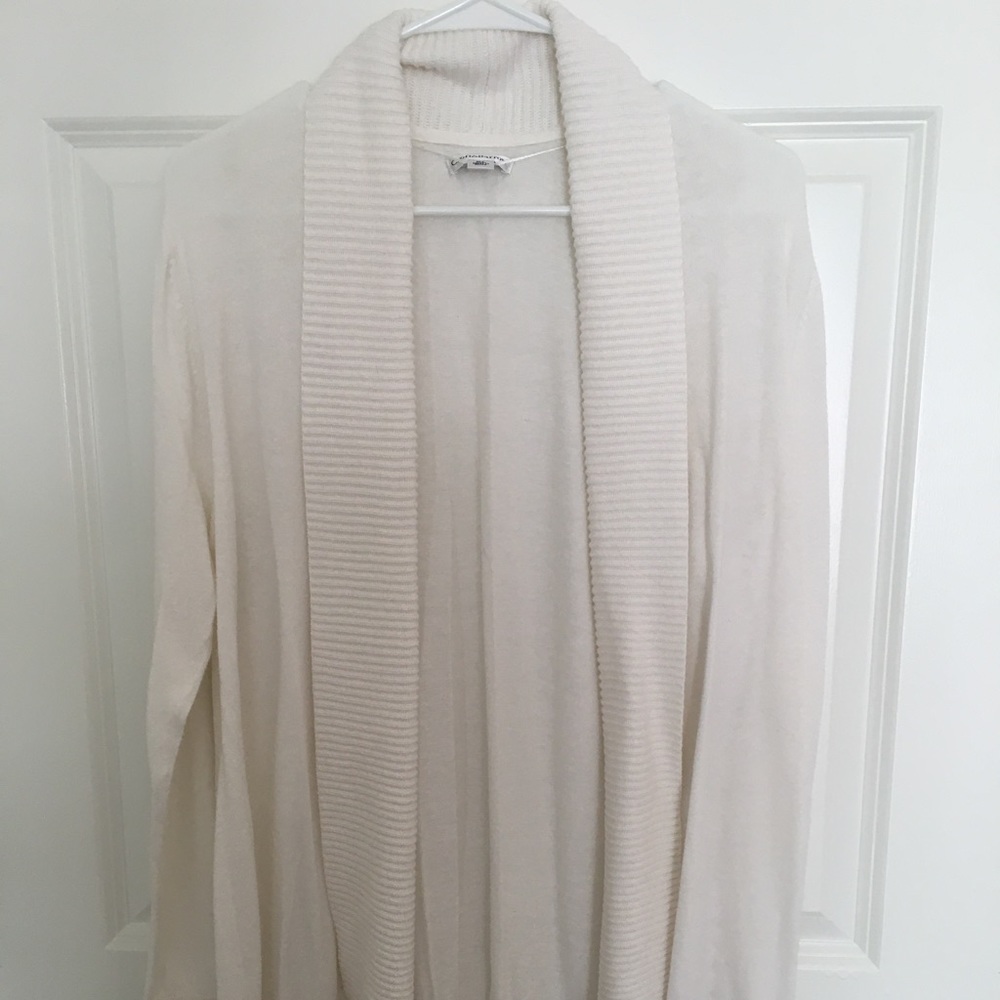 White Cardigan